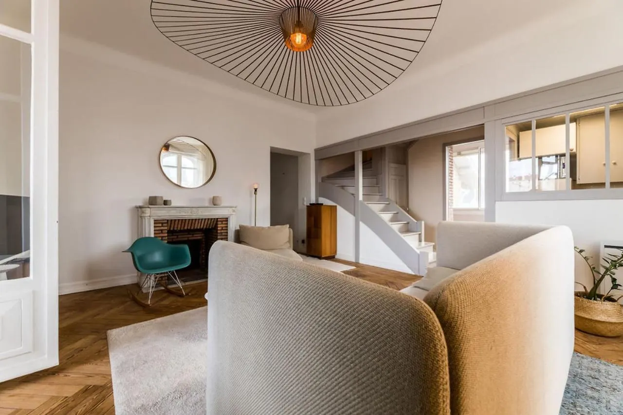 Coast Keyweek Duplex Apartment In The City Center With Sea View Biarriz