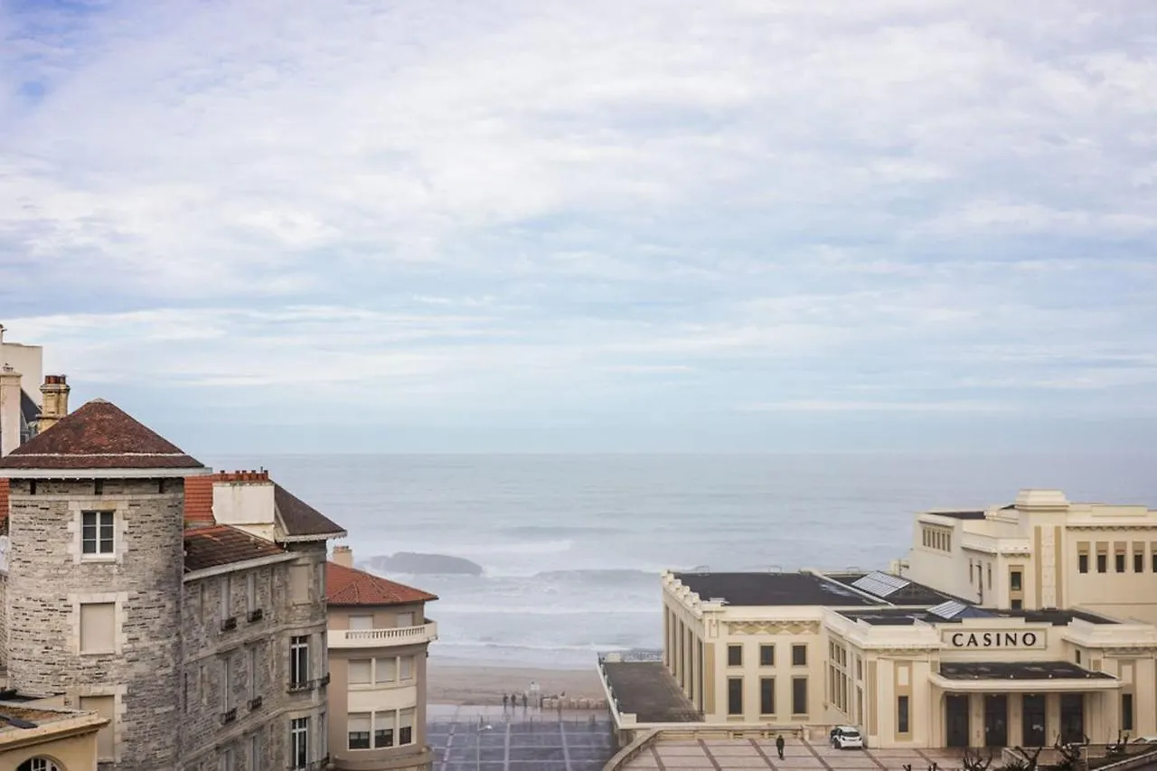 Coast Keyweek Duplex Apartment In The City Center With Sea View Biarriz